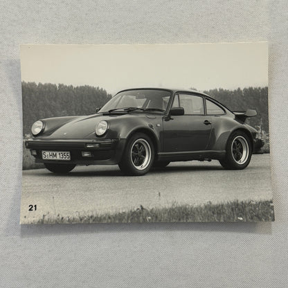 Porsche 911 Turbo Car Factory Press Photo Photograph