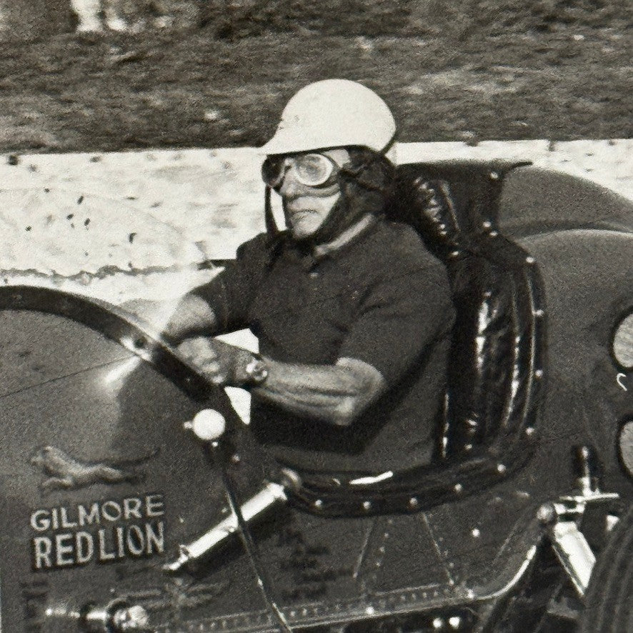 Vintage American Midget Racing Car Photo Photograph Print Race Car Hal Robson