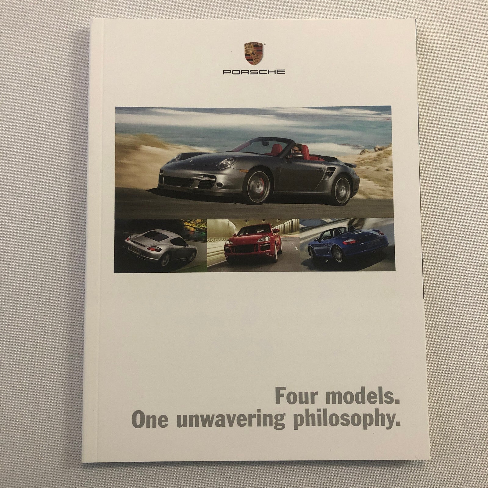 2008 Porsche Sales Brochure Catalog 911 GT3 RS Carrera Cayenne Boxster Cayman +