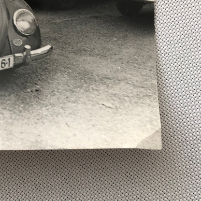 Vintage Photo Photograph Snapshot Cars Automobile VW Volkswagen Beetle Bug