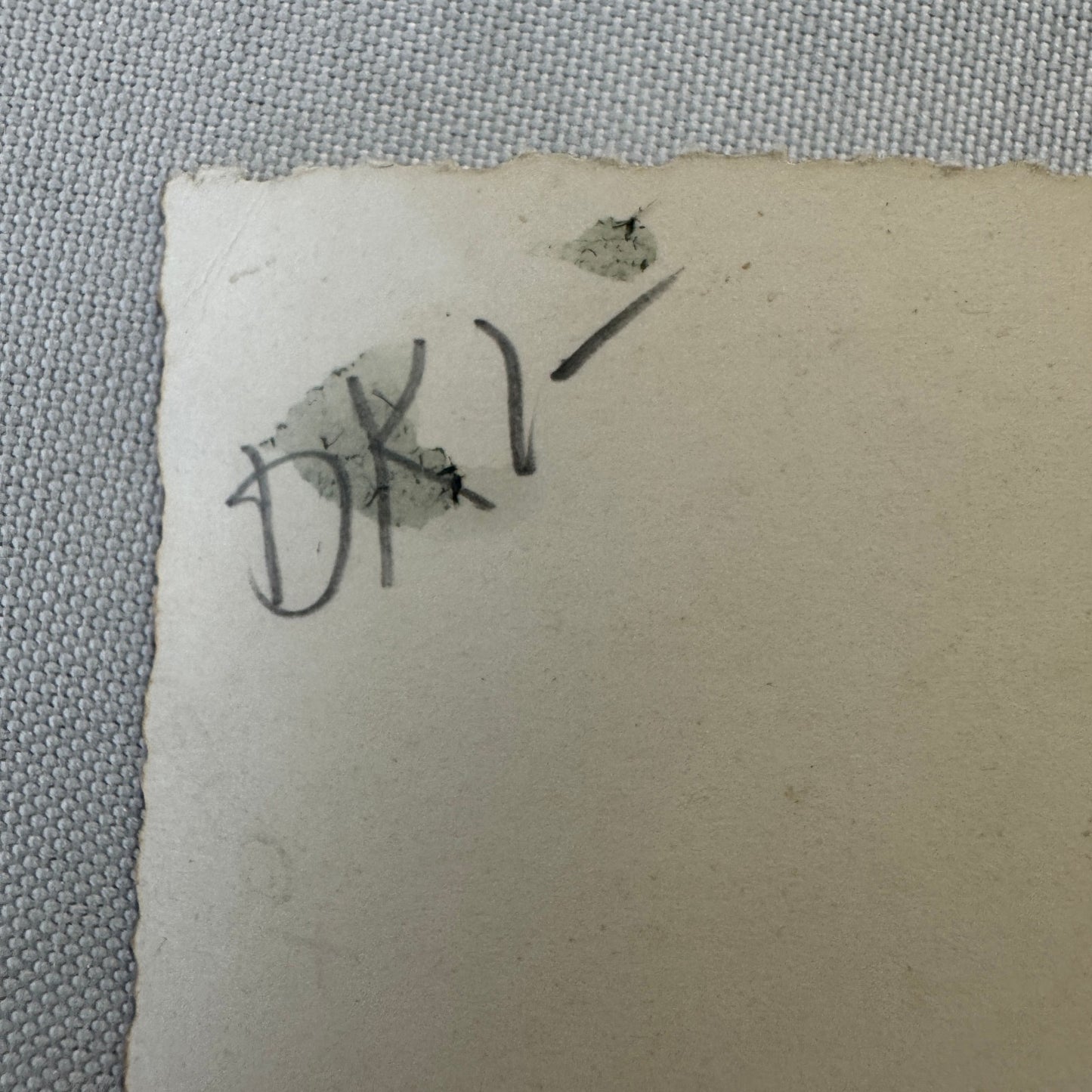 Vintage Photo Photograph Print Snapshot Man in Uniform with Early Automobile