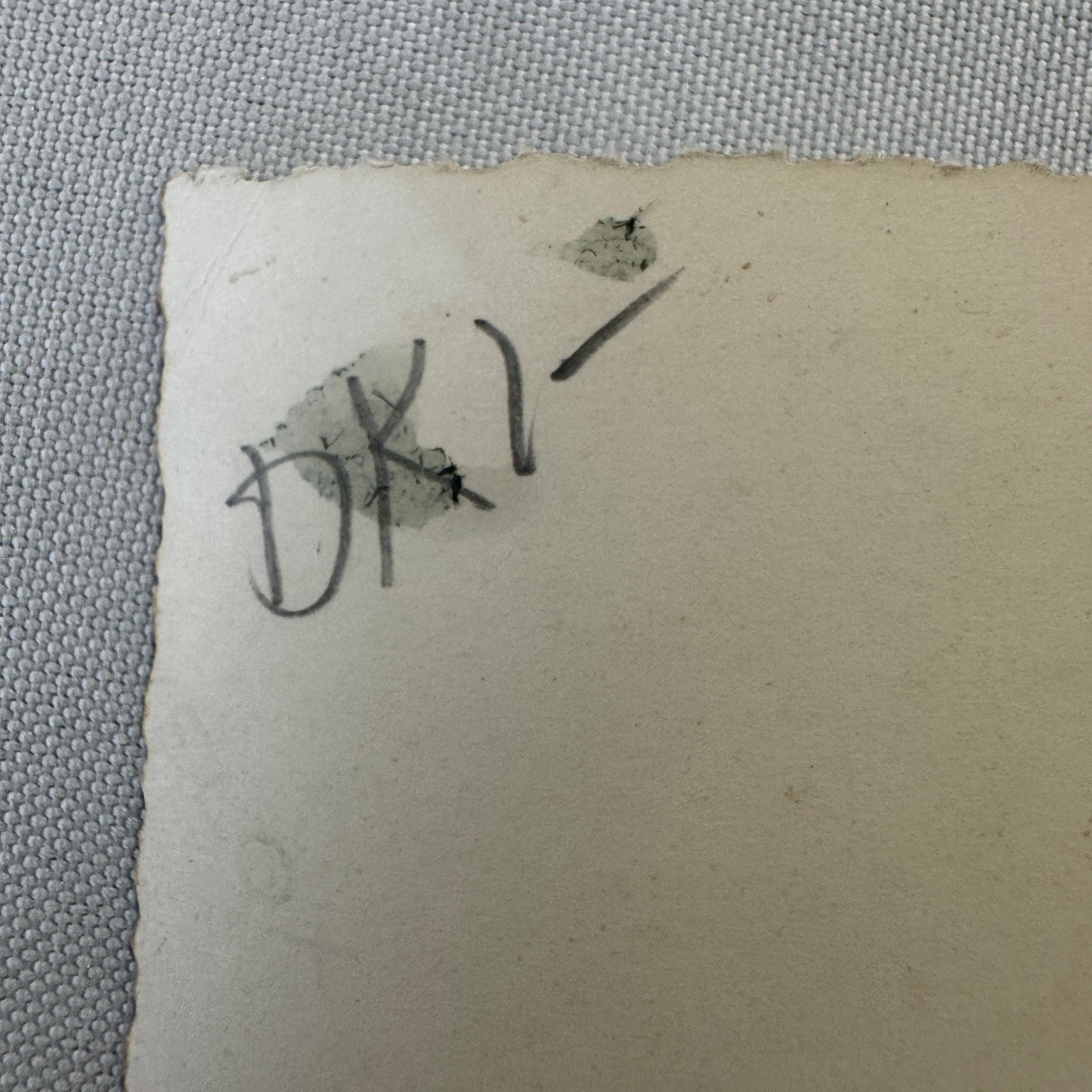 Vintage Photo Photograph Print Snapshot Man in Uniform with Early Automobile