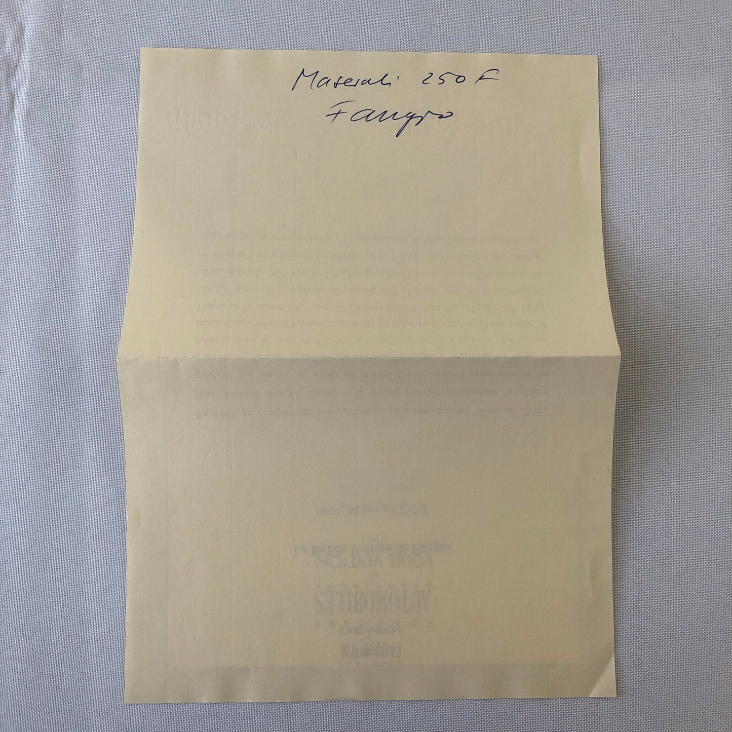 Louis Vuitton Automobile Concours Press Release Photo Fangio Maserati 250F Car