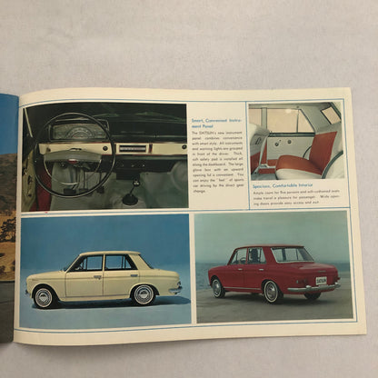 1964 Datsun Car Sales Brochure Catalog Advertising