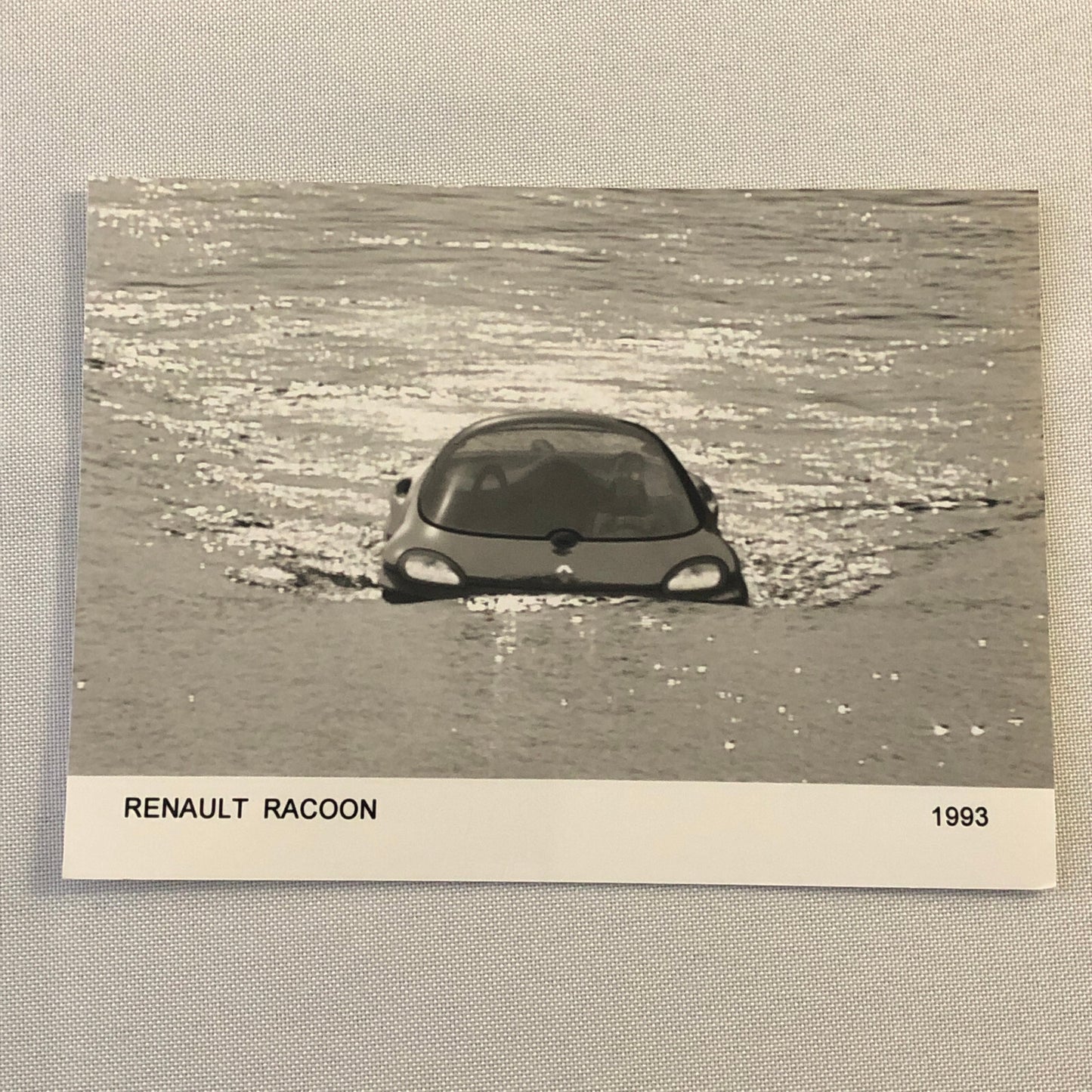 1993 Renault Racoon Concept Car Photo Photograph Lot of 2