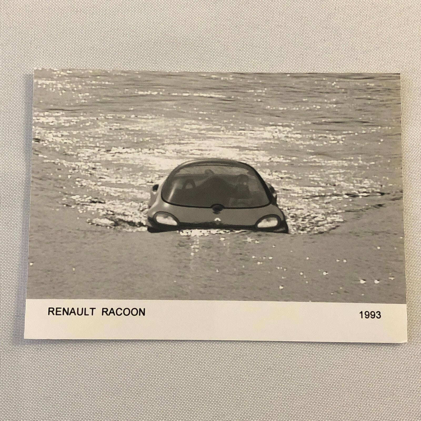 1993 Renault Racoon Concept Car Photo Photograph Lot of 2