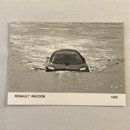 1993 Renault Racoon Concept Car Photo Photograph Lot of 2