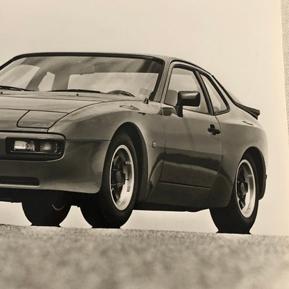 Porsche 944 Factory Press Photo Photograph Werkfoto Print