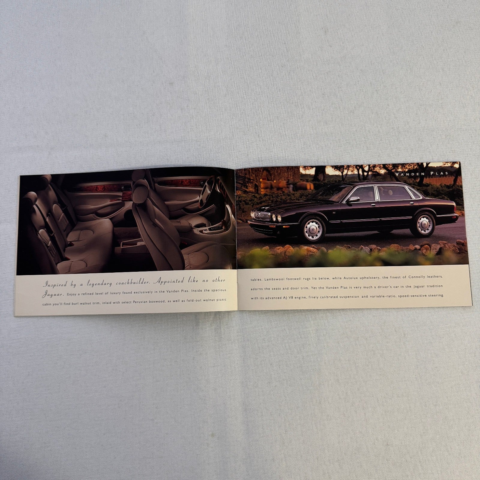 1999 Jaguar Car Brochure Catalog XK8 Coupe Convertible XJR XJ8 Vanden Plas