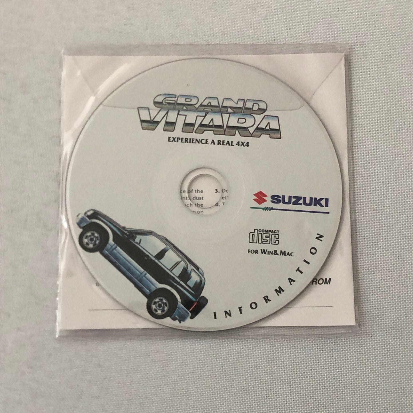 Suzuki Grand Vitara 4x4 Press Kit Brochure Photos 35MM Slides 1998