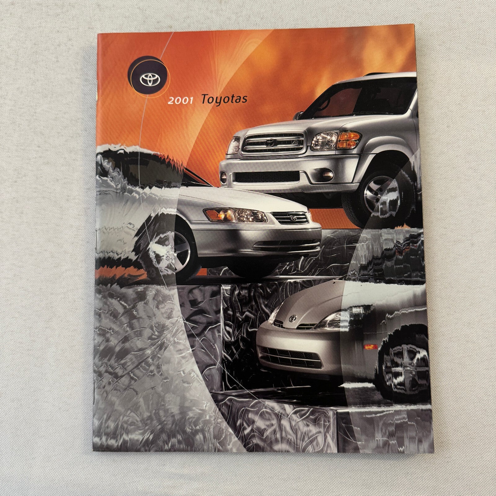 2001 Toyota Sales Brochure Catalog Tacoma Pickup Echo Celica MR2 Rav4 4Runner +