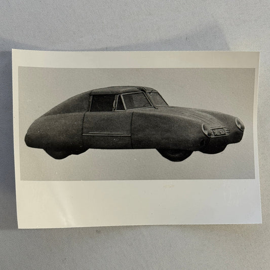 Vintage Concept Car Prototype Automobile Photo Photograph Print Unidentified