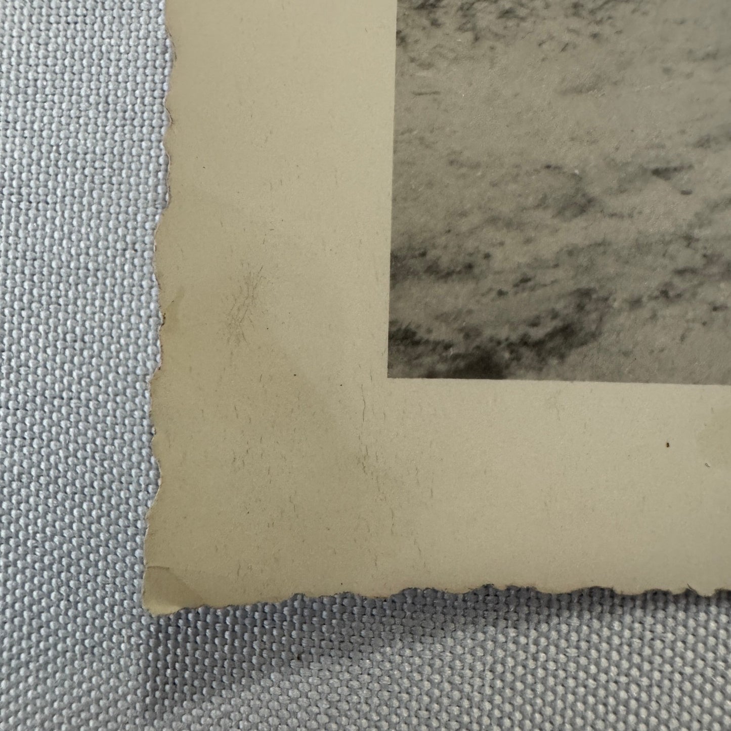 Vintage Photo Photograph Print Snapshot Man in Uniform with Early Automobile