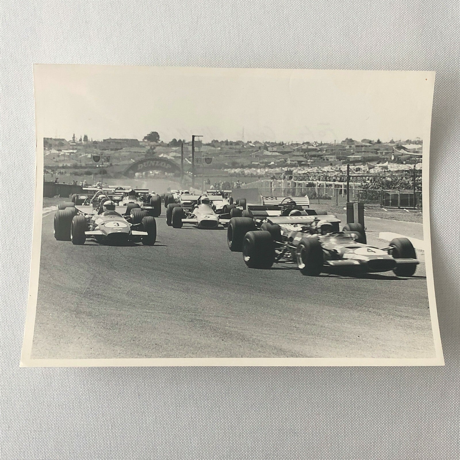 Vintage Grand Prix Car Racing Photo Photograph Image Print