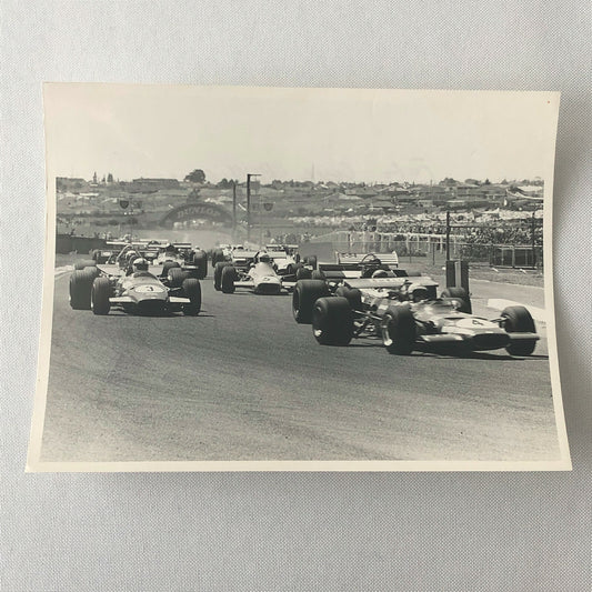 Vintage Grand Prix Car Racing Photo Photograph Image Print