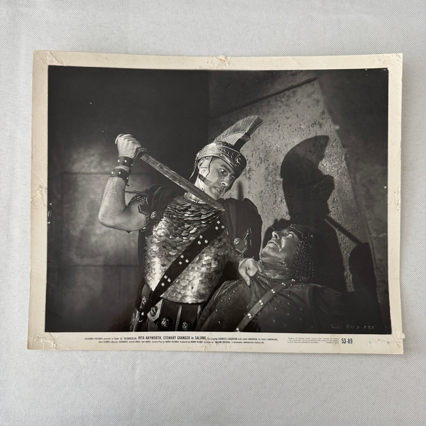 Vintage Movie Film Press Photo Photograph Salome