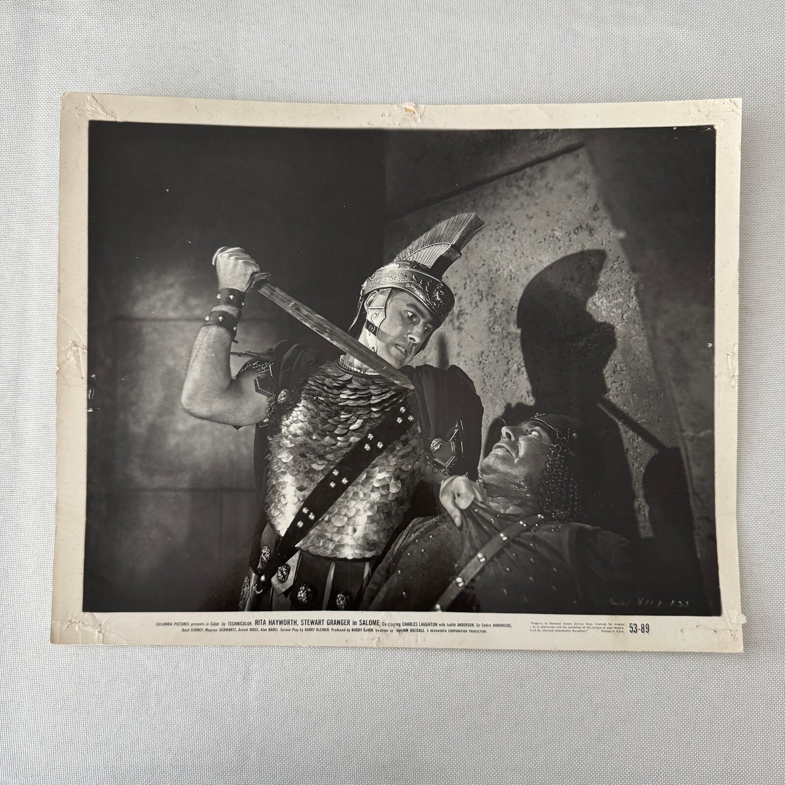 Vintage Movie Film Press Photo Photograph Salome