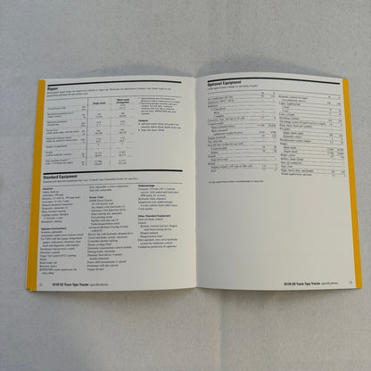 Caterpillar Cat D11R CD Carrydozer Tractor Construction Equipment Brochure
