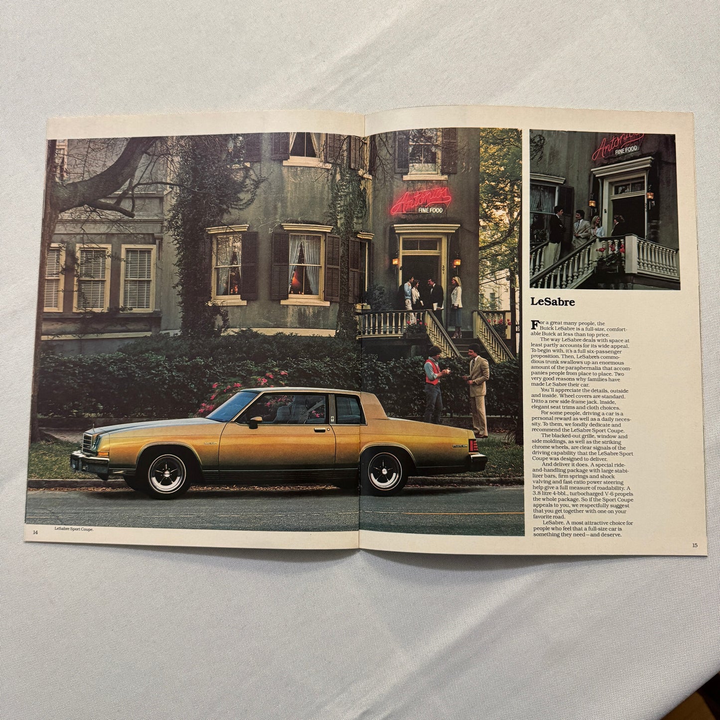 1980 Buick Car Sales Brochure Catalog Advertising Buick LeSabre Electra Riviera