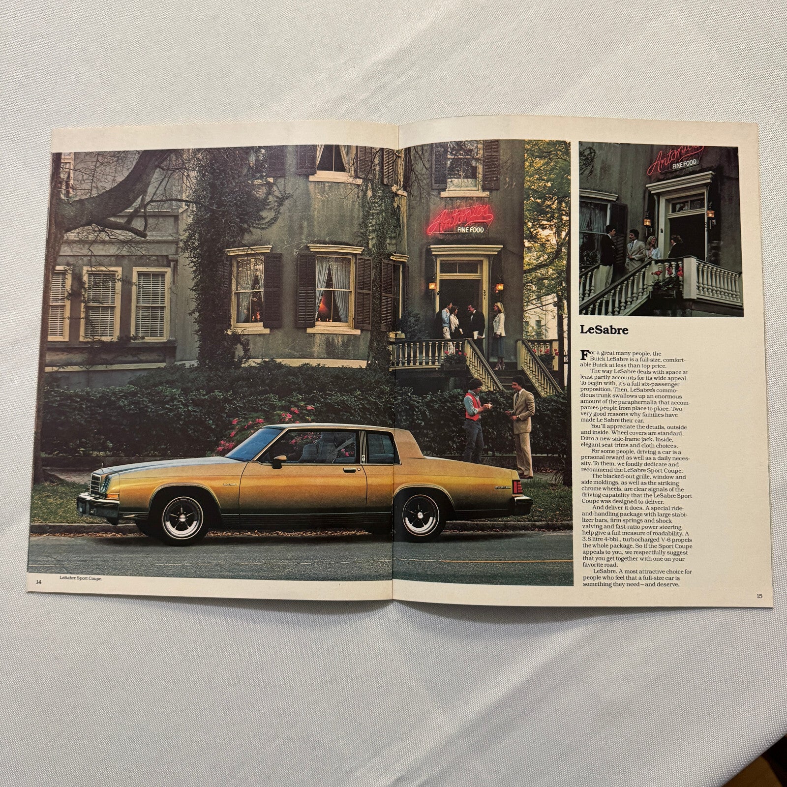 1980 Buick Car Sales Brochure Catalog Advertising Buick LeSabre Electra Riviera