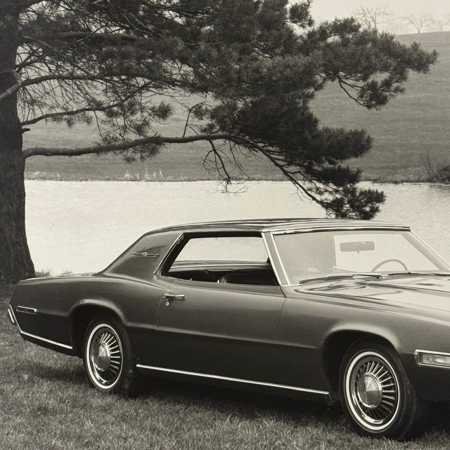Vintage 1968 Ford Thunderbird Car Automobile Photo Photograph Modern Print