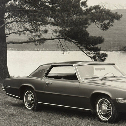 Vintage 1968 Ford Thunderbird Car Automobile Photo Photograph Modern Print