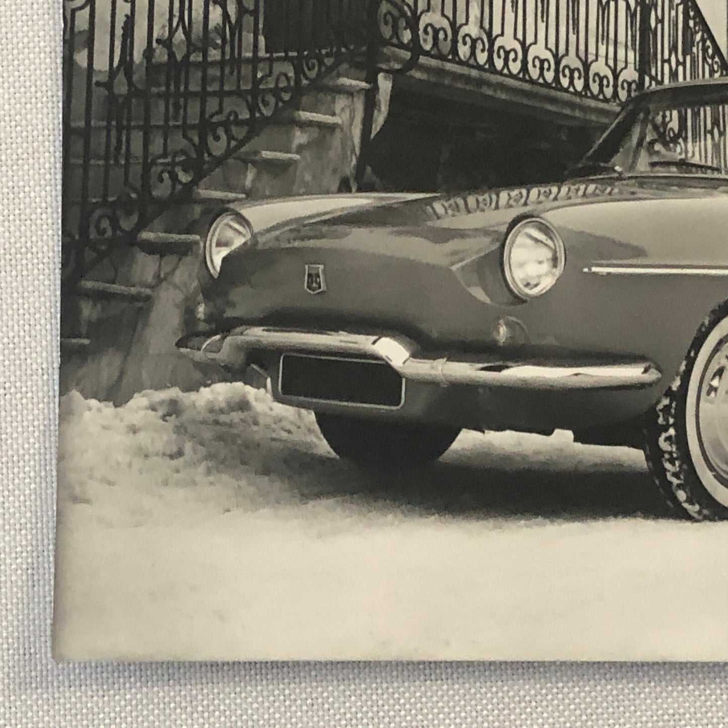 1960 Renault Floride Cabriolet Convertible Car Factory Press Photo Photograph