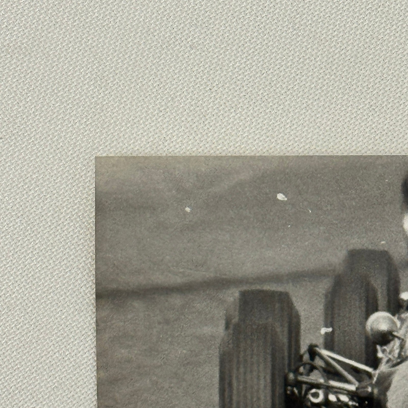 Vintage Racing Photo Photograph Unidentified Cars Lynton Money Print