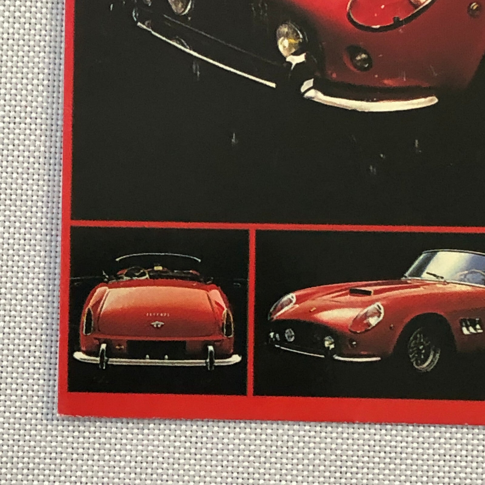 Ferrari 250 California GT Cabriolet Postcard Post Card 1990