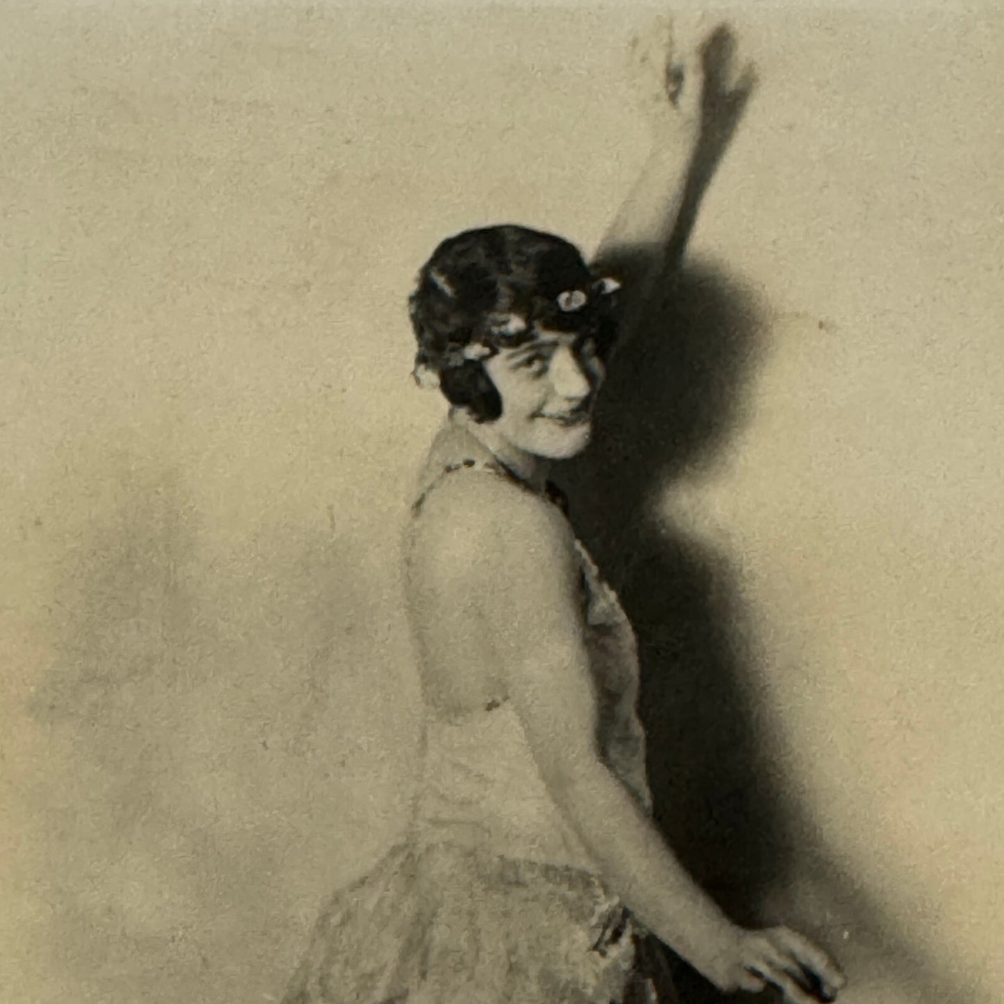 Vintage Ice Skating Dancing Ice Ballet Circus Performer Postcard Post Card