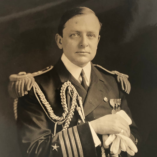 Military Navy Press Photo Photograph Captain Adolphus Andrews USS Mayflower 1925
