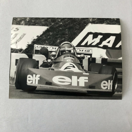 Vintage 1975 Formula 2 F2 Racing Photo Photograph Rouen Michel Leclere BMW 