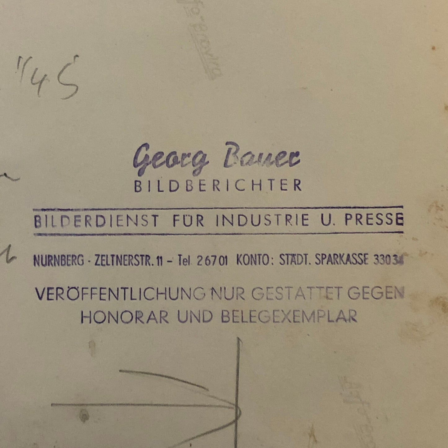 Vintage Racing Photo Photograph ADAC Race