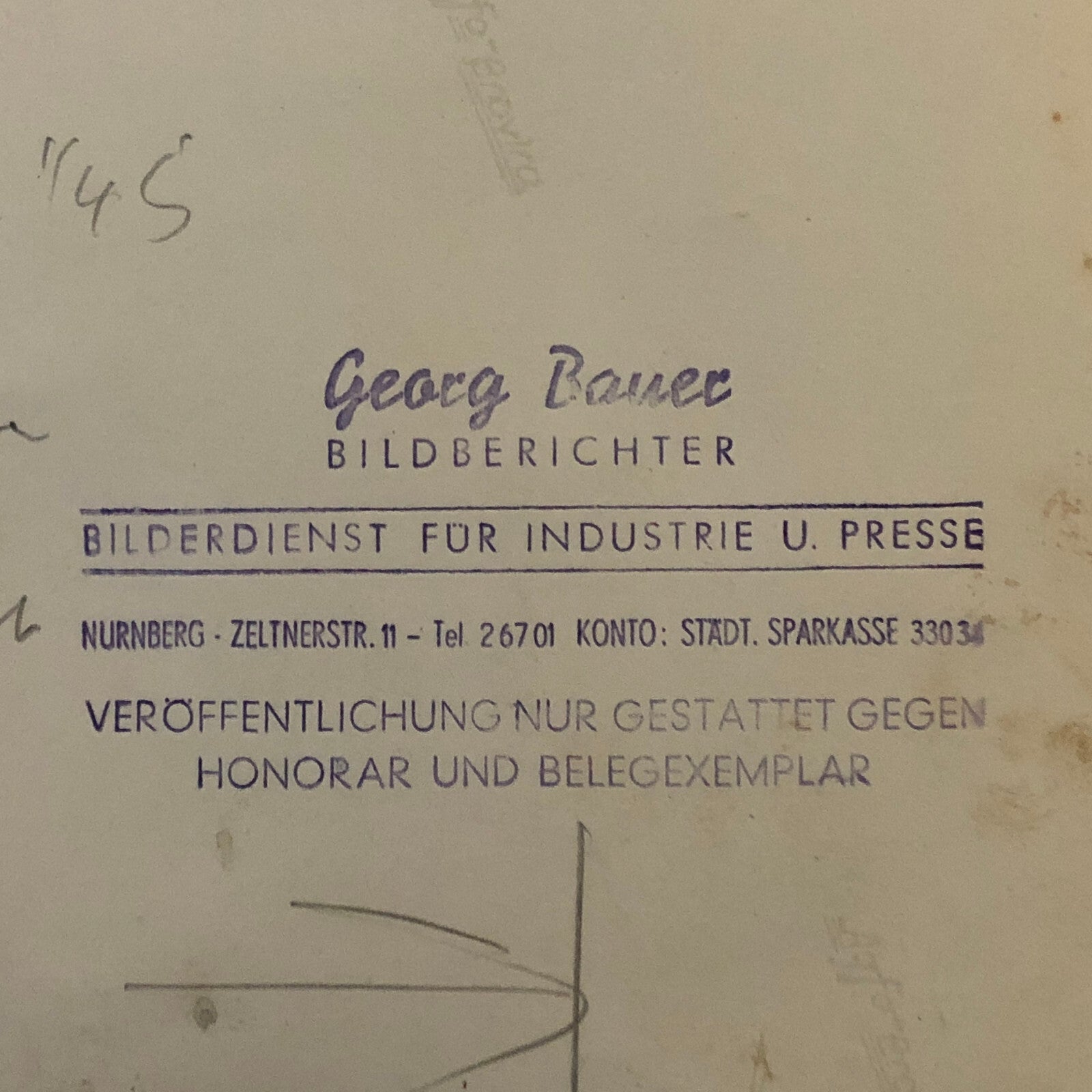 Vintage Racing Photo Photograph ADAC Race