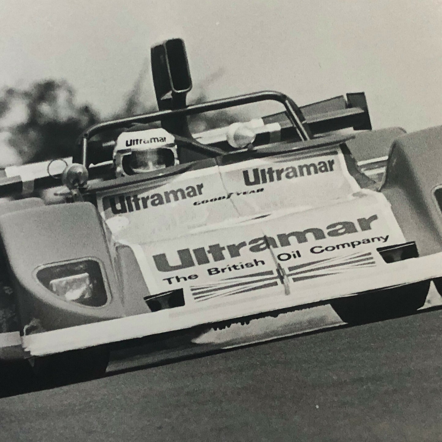 Vintage Racing Photo Photograph 1976 300KM Nurburgring March 76S Ford Car 