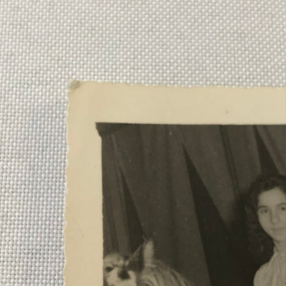 Native American Man with Woman Horse Photo Photograph Circus Vintage