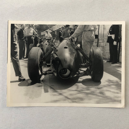 Vintage Racing Photo Photograph BRM Car