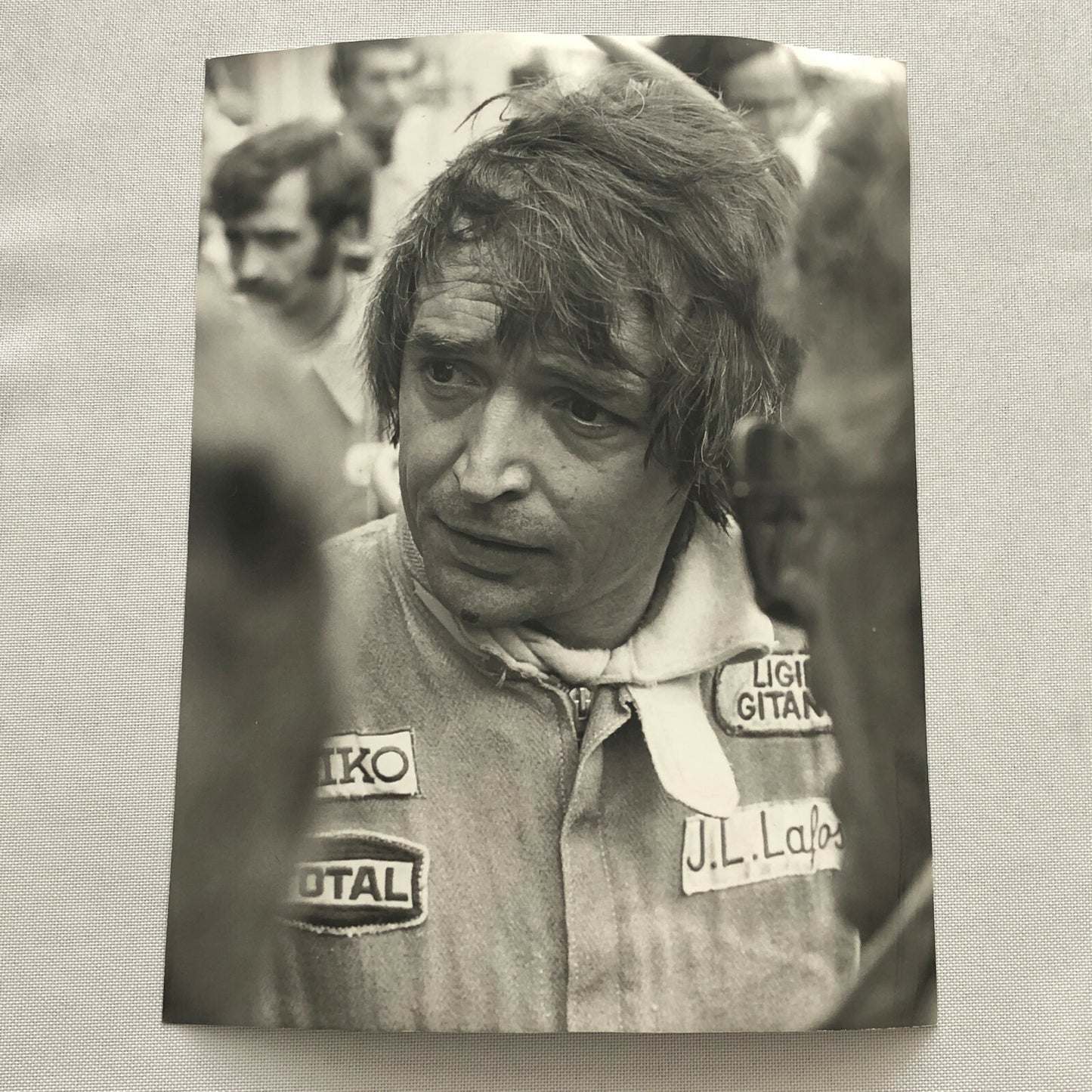 Vintage Racing Photo Photograph 1975 24 Hours of LeMans ? Driver JL Lafosse 