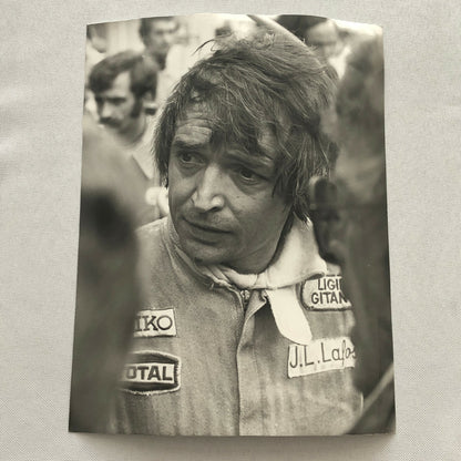 Vintage Racing Photo Photograph 1975 24 Hours of LeMans ? Driver JL Lafosse 