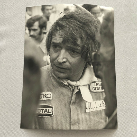 Vintage Racing Photo Photograph 1975 24 Hours of LeMans ? Driver JL Lafosse 
