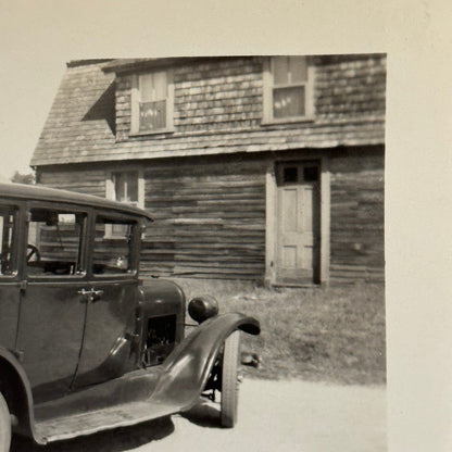 Vintage Automobile Photo Photograph Print Snapshot Car Lot 2x