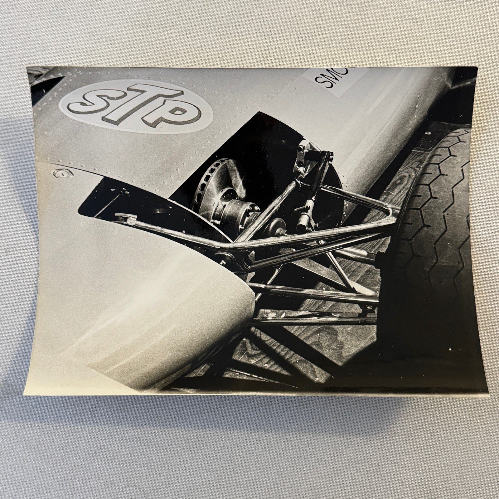 Vintage STP Racing Car Photo Photograph Print Ballroom Display Lot 5x