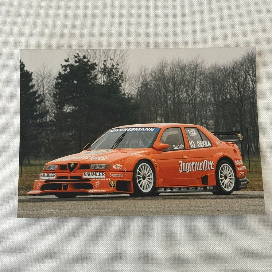 1996 Alfa Romeo 155 V6 ITC Racing Press Kit Brochure Photos Martini FRENCH