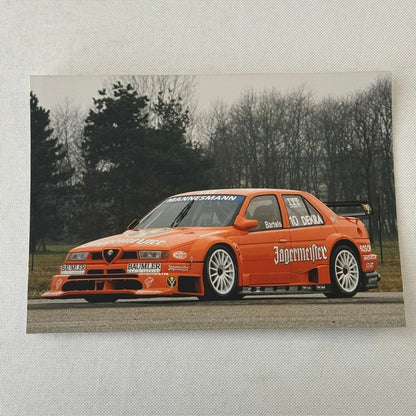 1996 Alfa Romeo 155 V6 ITC Racing Press Kit Brochure Photos Martini FRENCH