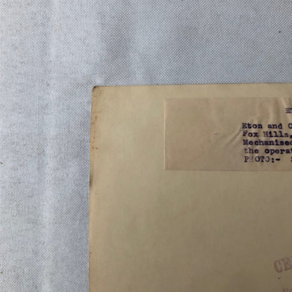 Military School 1932 Press Photo Photograph Eton vs Charterhouse UK Howitzer Gun