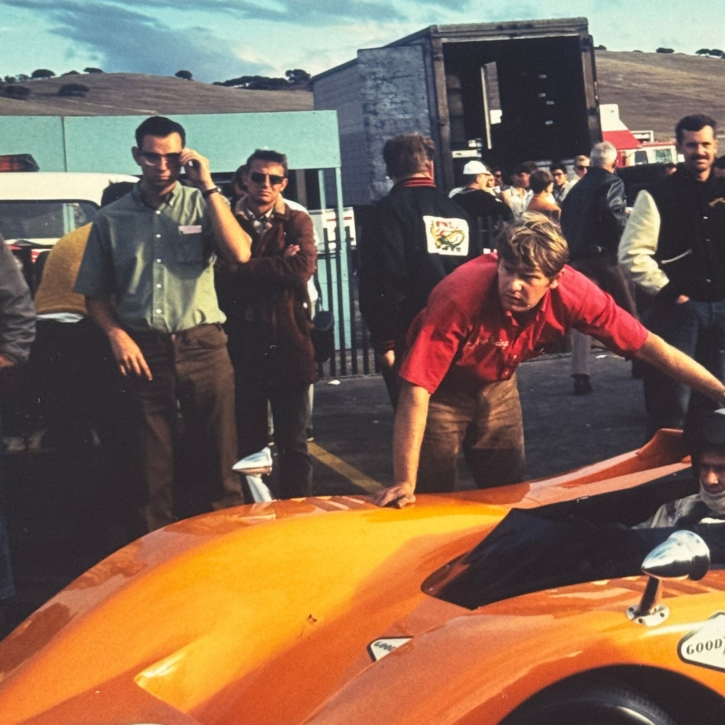 Bruce McLaren Racing Driver 1968 CanAm Laguna Seca Photo Photograph Modern Print