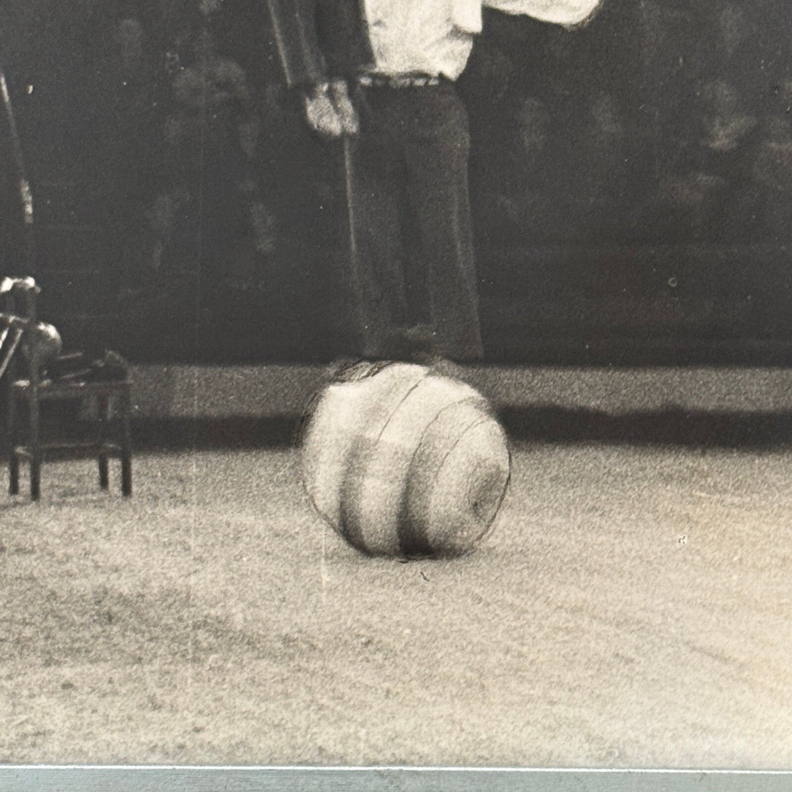 Vintage Circus Acrobat Balancing Act Photo Photograph Print
