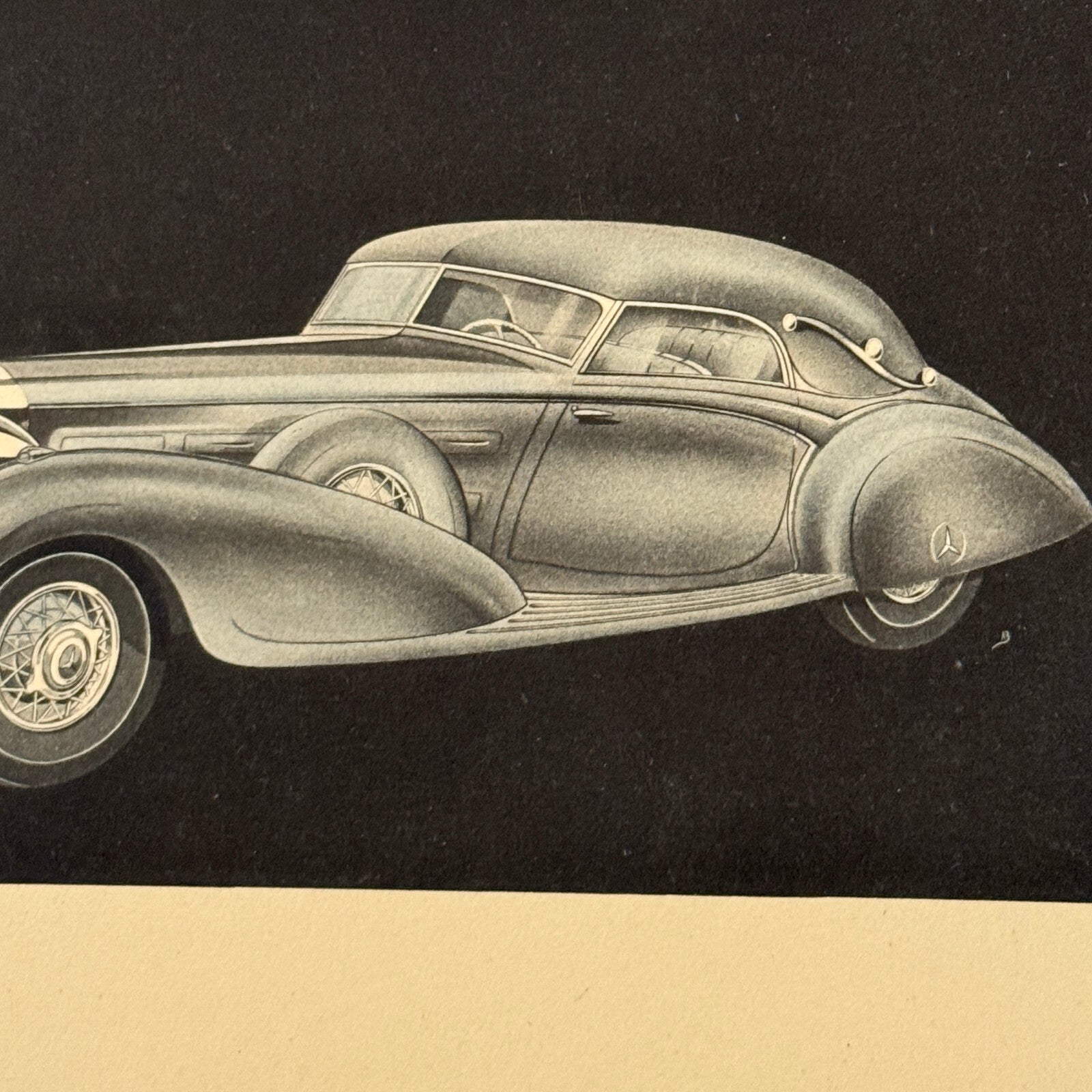 Erdmann & Rossi Coachbuilder Carrosserie Mercedes Benz Design Print