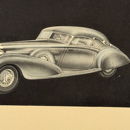 Erdmann & Rossi Coachbuilder Carrosserie Mercedes Benz Design Print