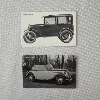 Vintage Car Automobile Colllectible Phone Card Lot 6x German BWZ